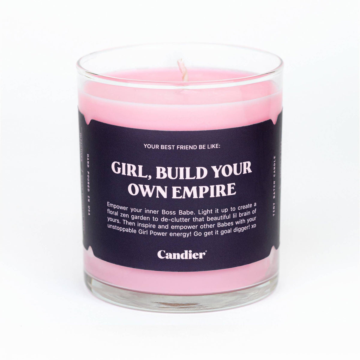 GIRL, BUILD YOUR OWN EMPIRE Candle - 9oz – Ezina Beauty